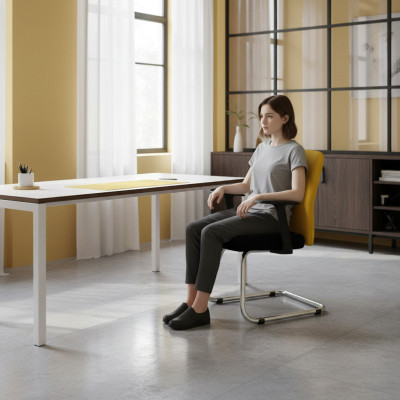 Moderne luxe gestoffeerde stoelen Geel Designer meubels Stoffen leunstoel nieuw