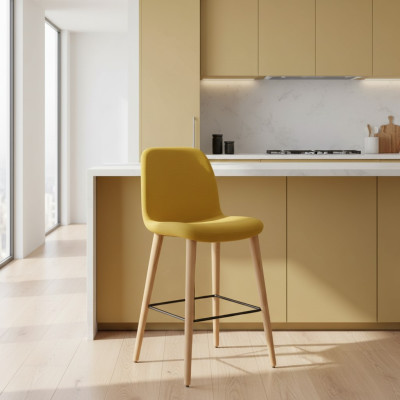 Eetkamerstoel Luxe Gele Stoelen Stoel Ontwerp Fauteuil Meubels Houten Stoel Nieuw
