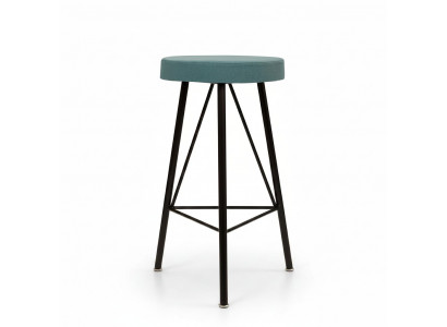 Eetkamerstoel Luxe rond blauw Stoelen Stoel Ontwerp Fauteuil Meubels Textiel Nieuw