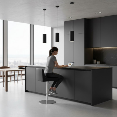Barkruk barkruk Zwart Design Barkrukken Barkruk Hoogwaardige Stoelen Nieuw