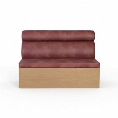 Designer kunstleren keukenbank eetkamer bank luxe woonpoef