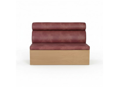 Designer kunstleren keukenbank eetkamer bank luxe woonpoef