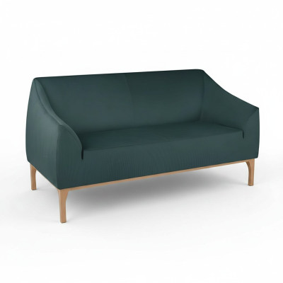 Groene bank Designer 3-zits Hoogwaardige gestoffeerde meubels Textiel Bank