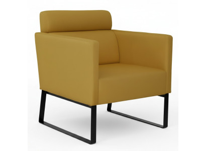 Bruine loungestoel Relaxfauteuil Textiel Lounge Eenzitter Luxe 1-zitter