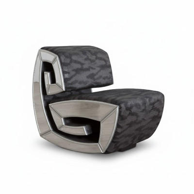 Exclusieve eenzitter designer clubfauteuil gestoffeerde fauteuil Stijlvol meubilair