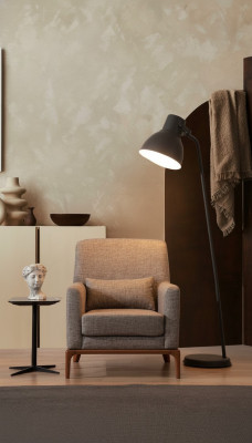 Klassieke fauteuils TV bank 1-zits bank Designer textiel bankstellen Bekleding