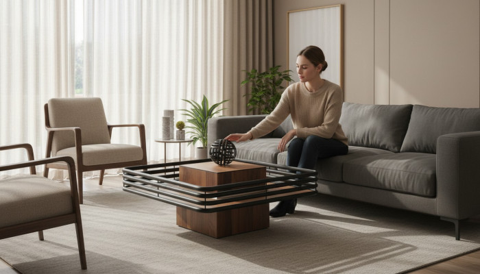 Salontafel Meubel Tafel Luxe Bijzettafel Modern Ontwerp Woonkamer