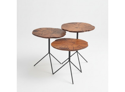 Salontafel 3x Design Woonkamertafel Moderne Meubels Luxe Tafels 3-delige Set