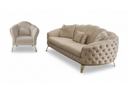 Bankstel 3 3 1 zits Modern Compleet Set Bekleding Bankstel