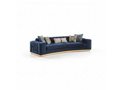 Bankstel 4-zits bankstel stof zitting luxe design bankstellen Modern