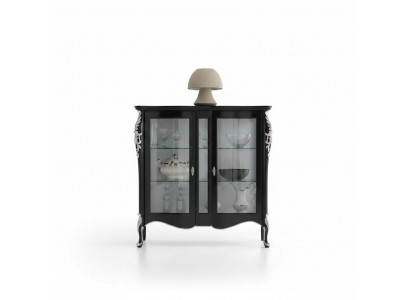 Kasten Houten vitrines Glas kast Vitrine Woonkamer meubels Dressoir
