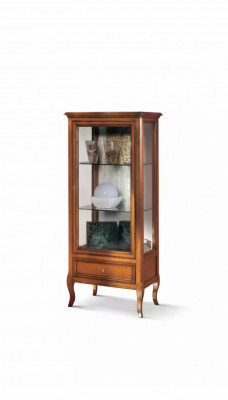 Vitrine Houten Kast Klassieke Houten Vitrines Ontwerp Woonkamer Nieuw