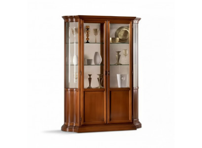 Luxe vitrine woonkamer meubelkast glazen vitrines ontwerper dressoir