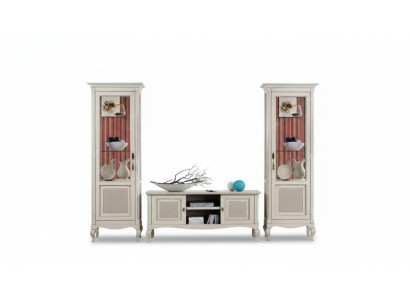 Woonkamerset Woonkamer TV-standaard 2x vitrine 3-dlg. Woonkamerwand --> Woonkamerset Woonkamer TV-standaard 2x vitrine 3-dlg. Woonkamerwand