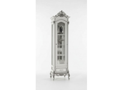 Vitrinekast Glas Woonkamer Wit Design Italiaanse Meubels Nieuw