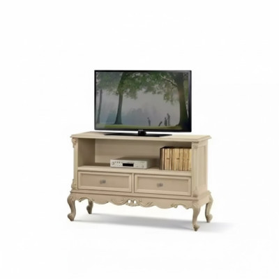 Sideboard tv woonkamer TV-standaard design beige houten rekken Italië nieuw