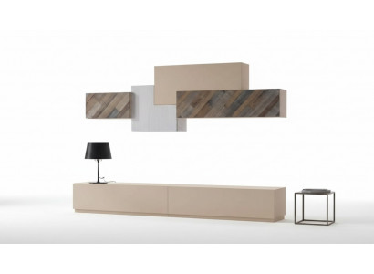 Woonkamer compleet set TV-meubel kast wandmeubel luxe nieuw