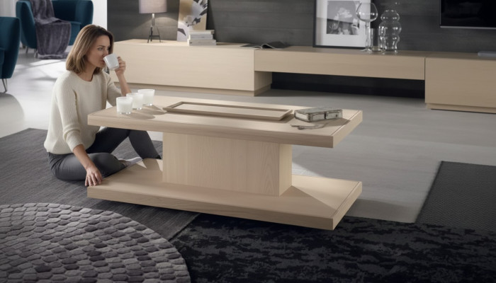 Klassieke luxe designer salontafel woonkamertafel bijzettafel hout
