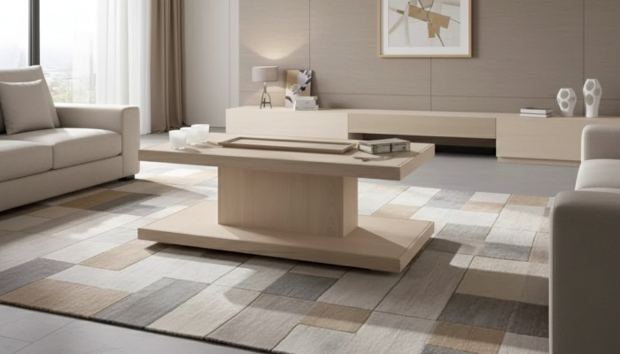 Klassieke luxe designer salontafel woonkamertafel bijzettafel hout