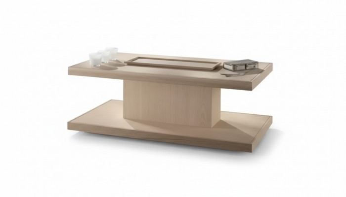 Klassieke luxe designer salontafel woonkamertafel bijzettafel hout