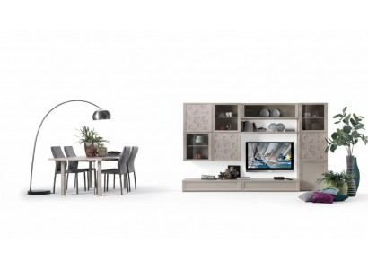 Woonkamerset Vitrine Commode Wandmeubels Tv-standaard Designkast Nieuw