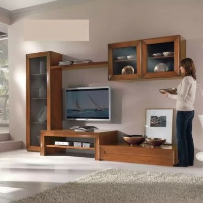 Wandmeubel Woonkamer Kast Vitrine Dressoir Woonwanden