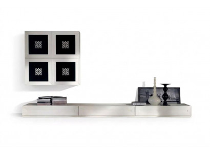Moderne woonwand set sideboard woonkamer wandkast inrichting