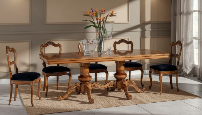 Eettafel Bruin Luxe Tafel Hout Eetkamer Rechthoekige Eettafels Nieuw