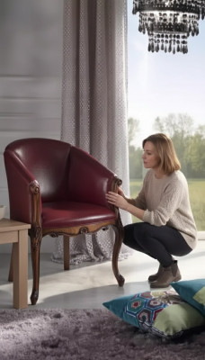 Ontwerp Bank Fauteuil Bankstel Bekleding Luxe Leren Bankstellen 1-Zits Nieuw