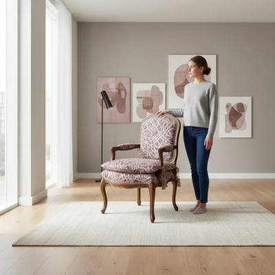 Fauteuil Ontwerp Bank Luxe Bank Relax Textiel Lounge Club Zitplaats