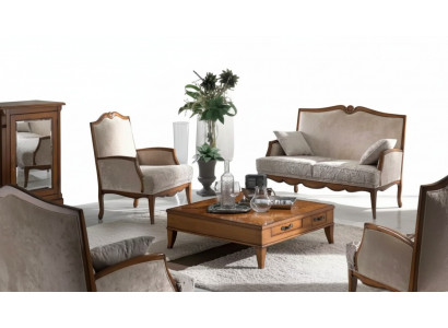 Woonkamerset Fauteuil Salontafel Bank 2-Zits Bank Zitplaats Luxe Beige Nieuw  Woonkamerset Fauteuil Salontafel Bank 2-Zits Bank Zitplaats Luxe Beige Nieuw