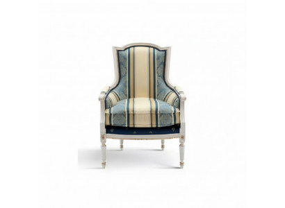 Fauteuil Bank Bekleding 1-Zits Design Luxe Bankstellen Banken Stof Nieuw