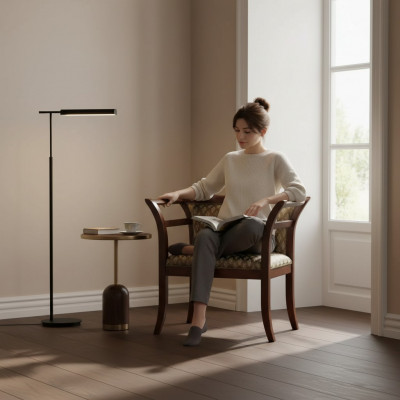Eetkamer houten stoelen met gestoffeerde armleuningen Stoel Bruin Design Woonkamer