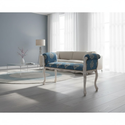 Bank zitbank bank zitmeubelen textielbank klassieke houten bank