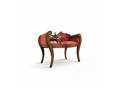 Hocker Inrichting Bank Houten Kruk Houten Zitkruk Luxe Gestoffeerde Bank