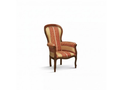 Fauteuil Eenpersoons 1-Zits Bekleding Zitting Textiel Stof Ontwerp Klassiek