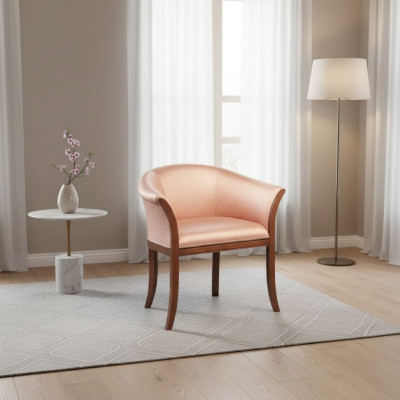Ontwerp Loungestoelen Eetkamer Fauteuil Gestoffeerde Stoel Fauteuil Leunstoel Nieuw