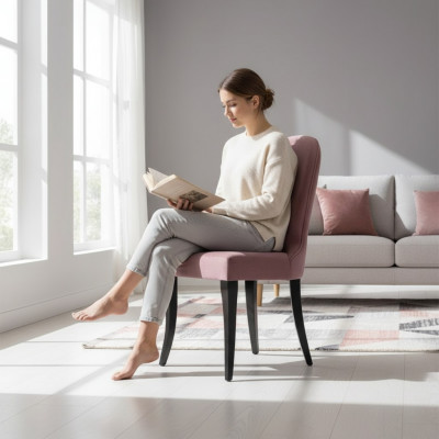 Stoelen Eetkamerstoel Luxe Fauteuil Meubels Houten Stoel Klassiek Nieuw