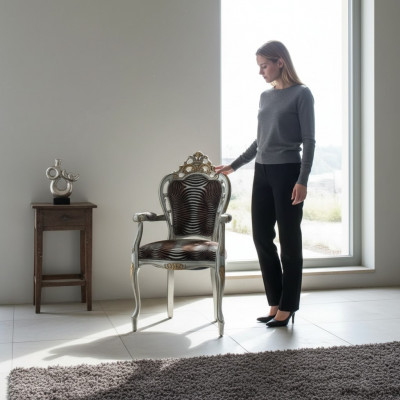 Gewatteerde stoel Stoelen Eetkamerstoel Bureaustoel Klassiek Fauteuil Design