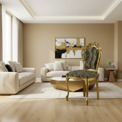 Eetkamerstoel Luxe Art Deco Stoelen Design Houten Stoel Italiaanse Meubels