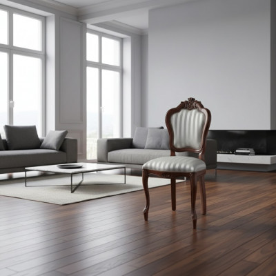 Stoel Hout Italiaanse meubels Eetkamerstoelen Luxe Design Fauteuil