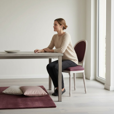 Klassieke stoelen Eetkamerstoel Luxe houten kruk Houten stoel Ontwerp