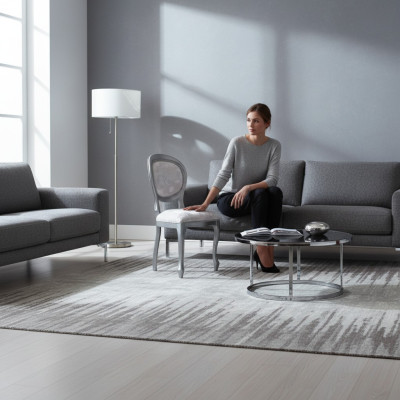 Klassieke stoelen Eetkamerstoel Luxe hout grijs Houten stoel Stoel Leuning