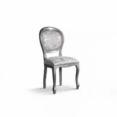 Klassieke stoelen Eetkamerstoel Luxe hout grijs Houten stoel Stoel Leuning
