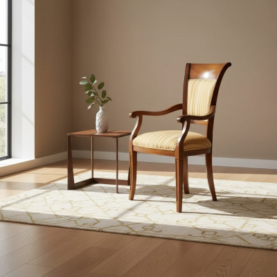 Klassieke stoelen Hout Houten stoel Ontwerp Luxe stoel Eetkamerstoel Nieuw