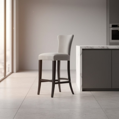 Bar kruk ontwerp barkruk - elegante stof barkrukken - barkruk stoelen