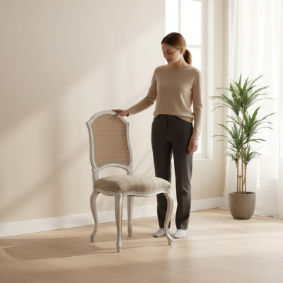 Fauteuil Stoel Ontwerp Gestoffeerde stoel Luxe stoelen Eetkamerstoel Art deco
