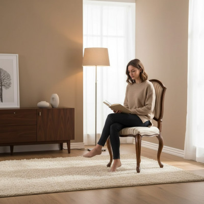 Ontwerperstoel Klassieke eetkamerstoel Luxe meubels Nieuwe fauteuil