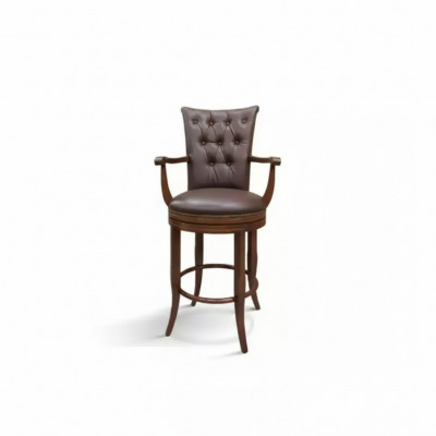 Barkruk Stoelen Stoel Ontwerper Houten Stoel Eetkamerstoel Kruk Bruin