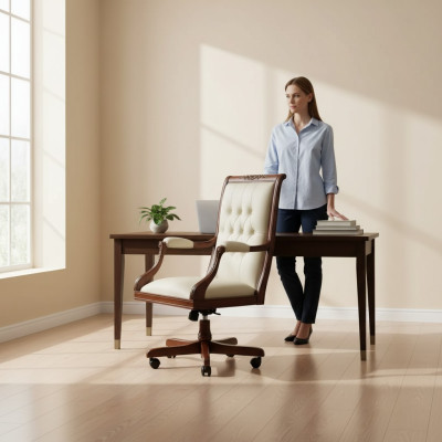Chefsessel stoelen kantoormeubilair stoel bureaustoel draaistoel fauteuil nieuw